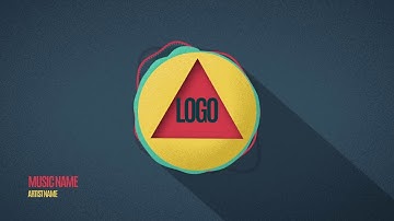 Flat Audio Spectrum Music Visualizer | After Effects template