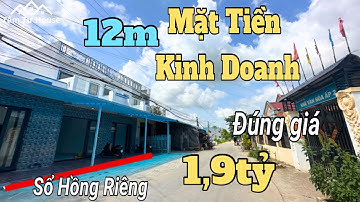 Chủ bán nhà 12m mặt tiền kinh doanh Sổ Hồng Riêng đúng giá 1,9tỷ - Bán Nhà Đất Chính Chủ