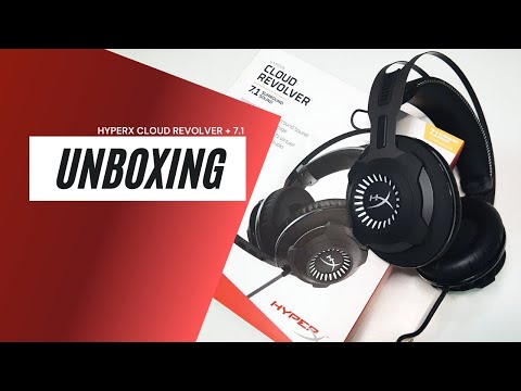 HyperX Cloud Revolver + 7.1 - Unboxing