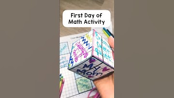 First day of math activity from rise over run on tpt! #mathteacher