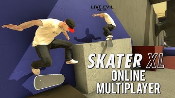 Online Multiplayer in SKATER XL - Lines, Filming and Challenges! | Multiplayer Mod