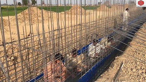 Rcc Drain Bed Reinforcements Working. |Fixing of Steel|.
