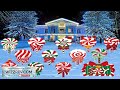 Christmas Outdoor Yard Signs Candy Decorations Peppermint Lollipop Candy Signs