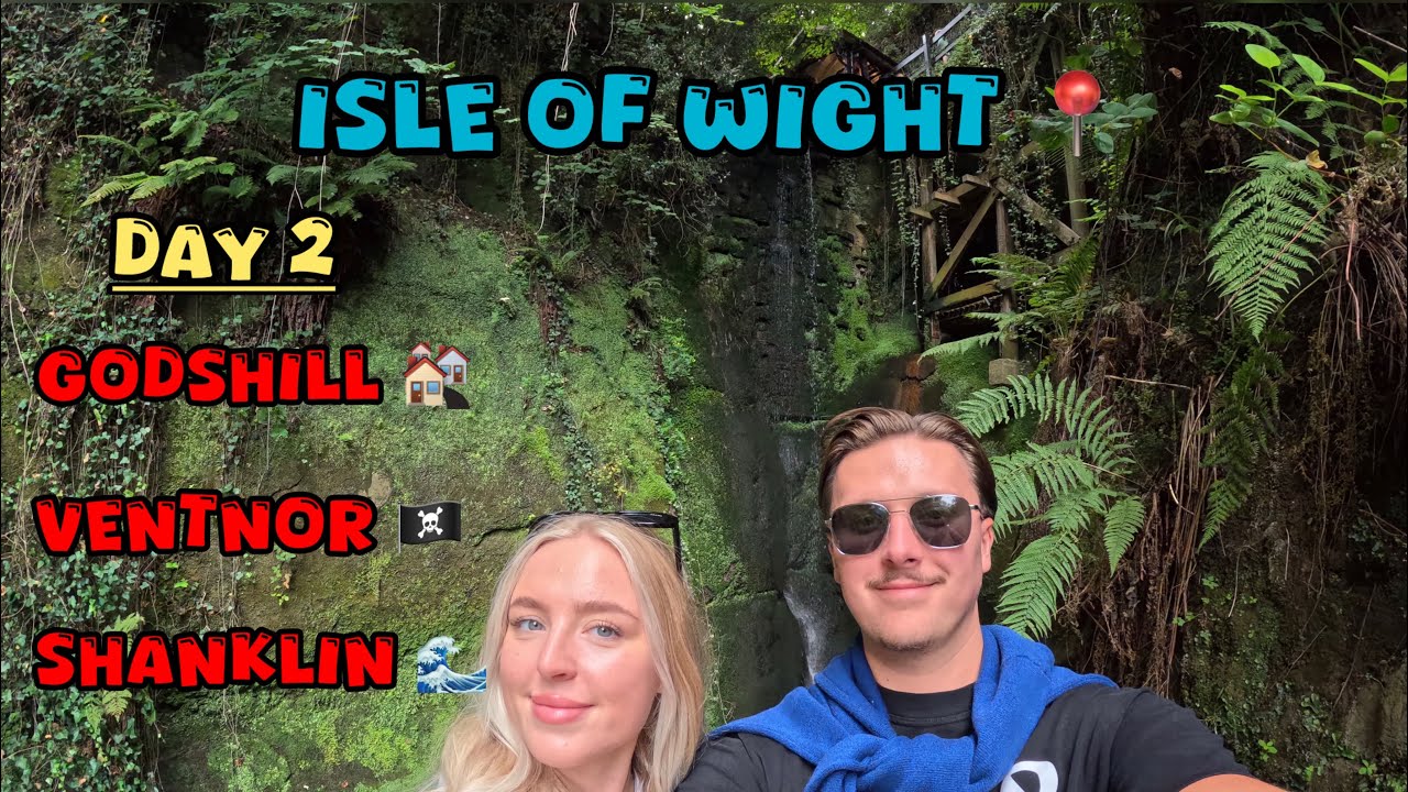 Exploring Isle of Wight involves a lot of charity shops and eating stops !!