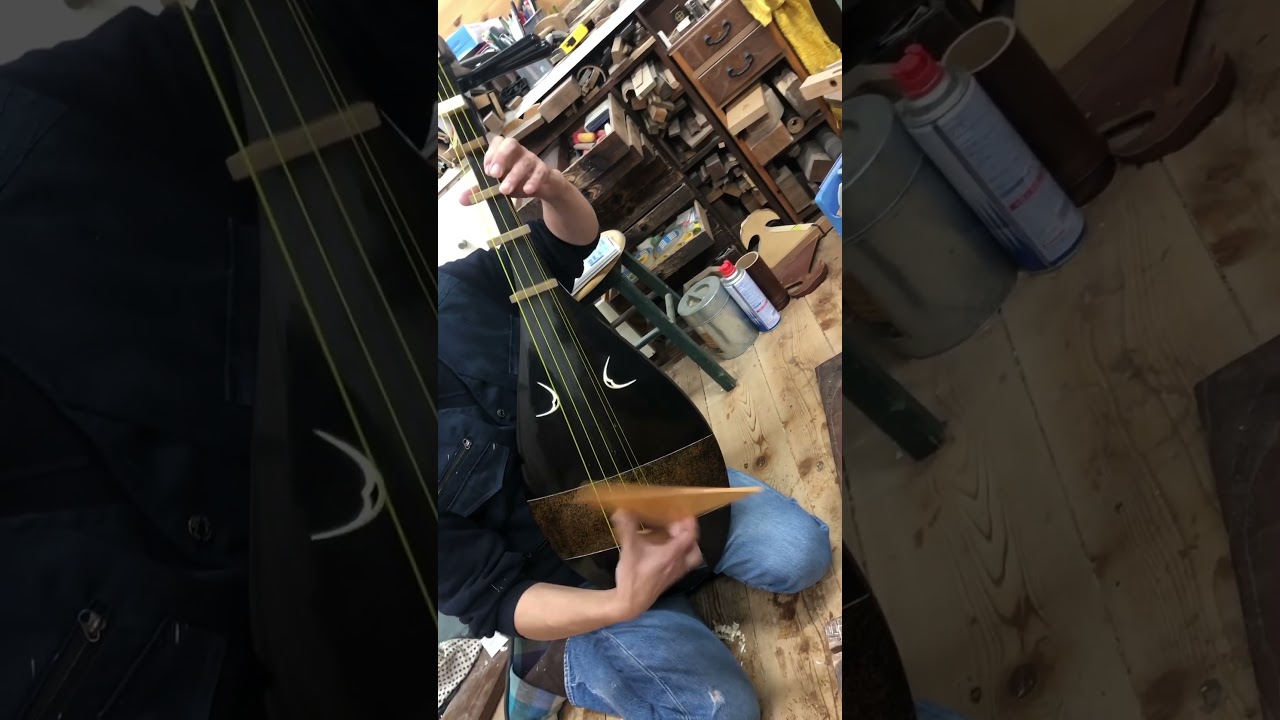 ②薩摩琵琶用 撥・紫檀 黄楊（27cm） ㊴薩摩琵琶用 撥・紫檀 黄楊（27.9cm） - メルカリ
