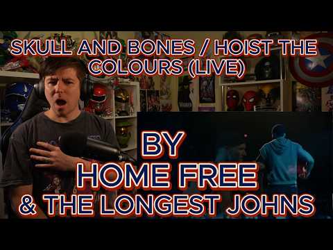 PERFECTION!!!! Blind reaction to Home Free - Skull and Bones/Hoist the Colours Ft. The Longest Johns