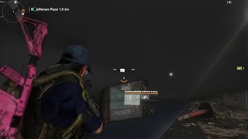 Division 2 Glitchy graphic.