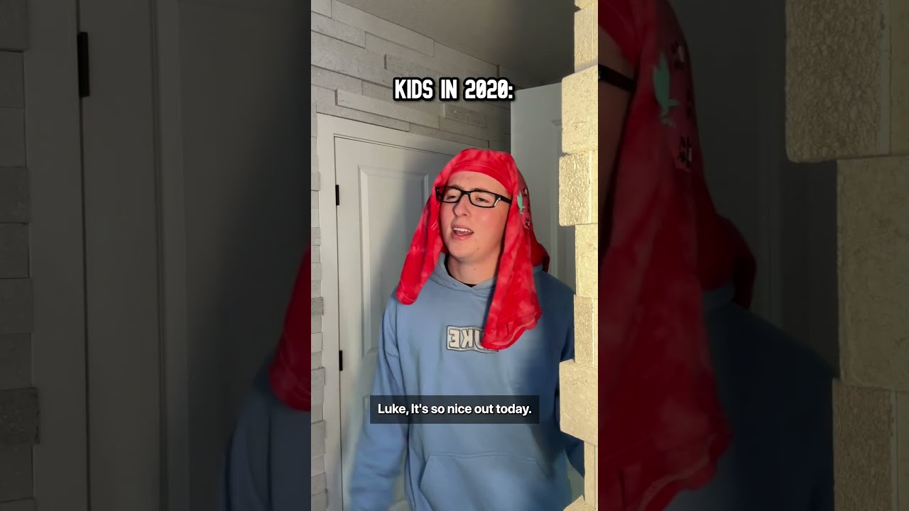 Kids In The 1990s Vs 2020s Shorts