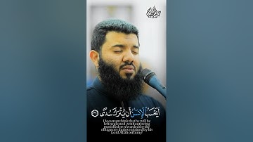 أيحسب الإنسان أن يترك سدى #الخطيب #تلاوات #مصر #قرآن #القرآن_الكريم #خاشعة_تلاوة #سورة_القيامة