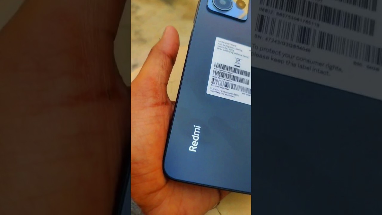 redmi note 12 unboxing 