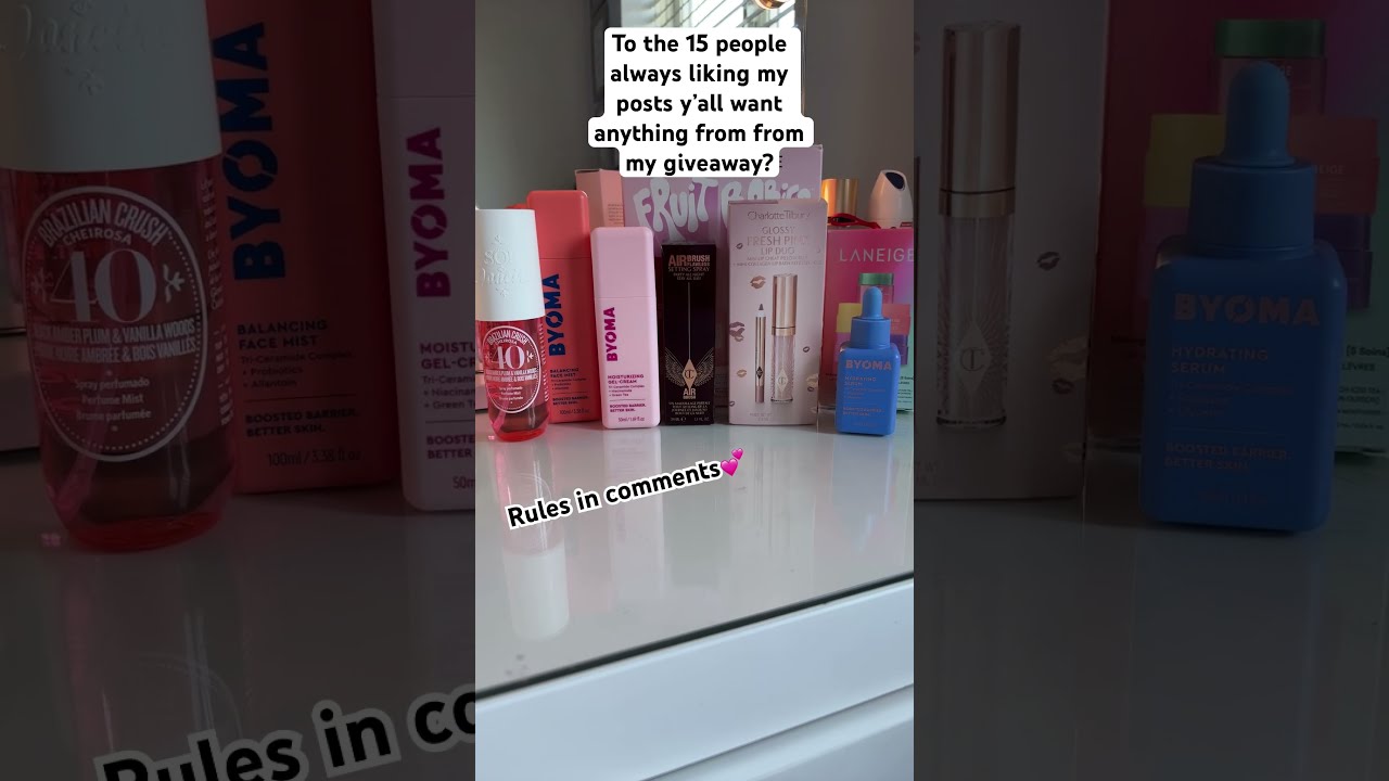 Giveaway 1K Preppy Fyp Viralshorts Skincare 900subs