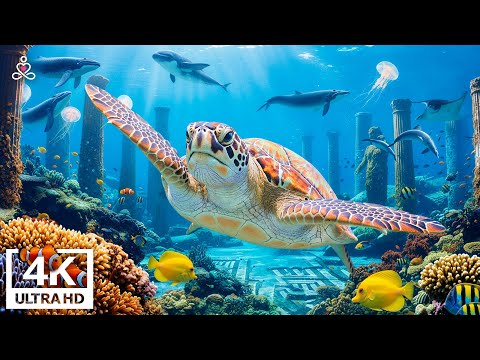 The Best 4K Aquarium – Beautiful Coral Fish 🐠 Underwater Calm for Sleep & Stress Relief