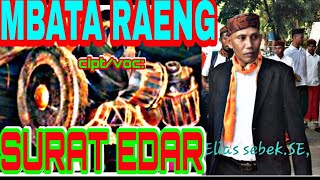 LAGU MANGGARAI TERBARU. MBATA RAENG SURAT EDAR