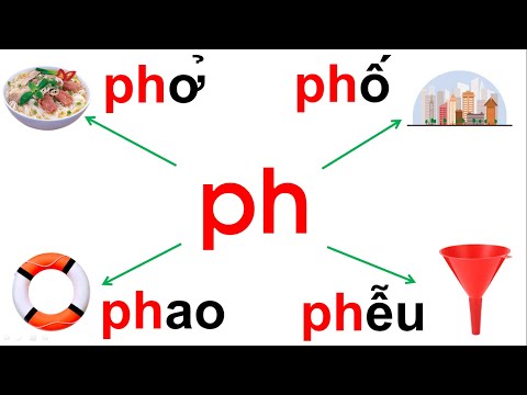 Video Bé học tiếng việt lớp 1 bắt đầu với chữ PH, ph và cách... - youtube
