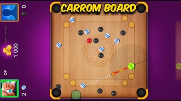 Carrom pool gameplay video | online carrom board | कैरम बोर्ड गेम डाउनलोड | Carrom pool Android game