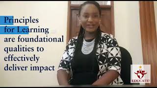 Glc Principles For Learning By Educate