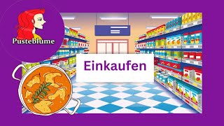 Dativ und Akkusativ in einer kleinen Geschichte: Einkaufen und ein Curry Gericht kochen