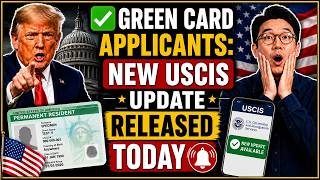 ✅ Green Card Applicants: New USCIS Update Released Today