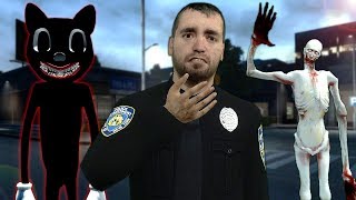 We Used SCP-096 to Attack Cartoon Cat in Gmod! - Garry's Mod Multiplayer Survival