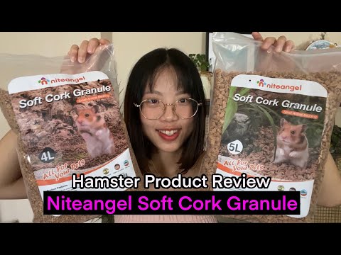Hamster Product Review - Soft Cork Granule (Small(4L) and Large (5L))