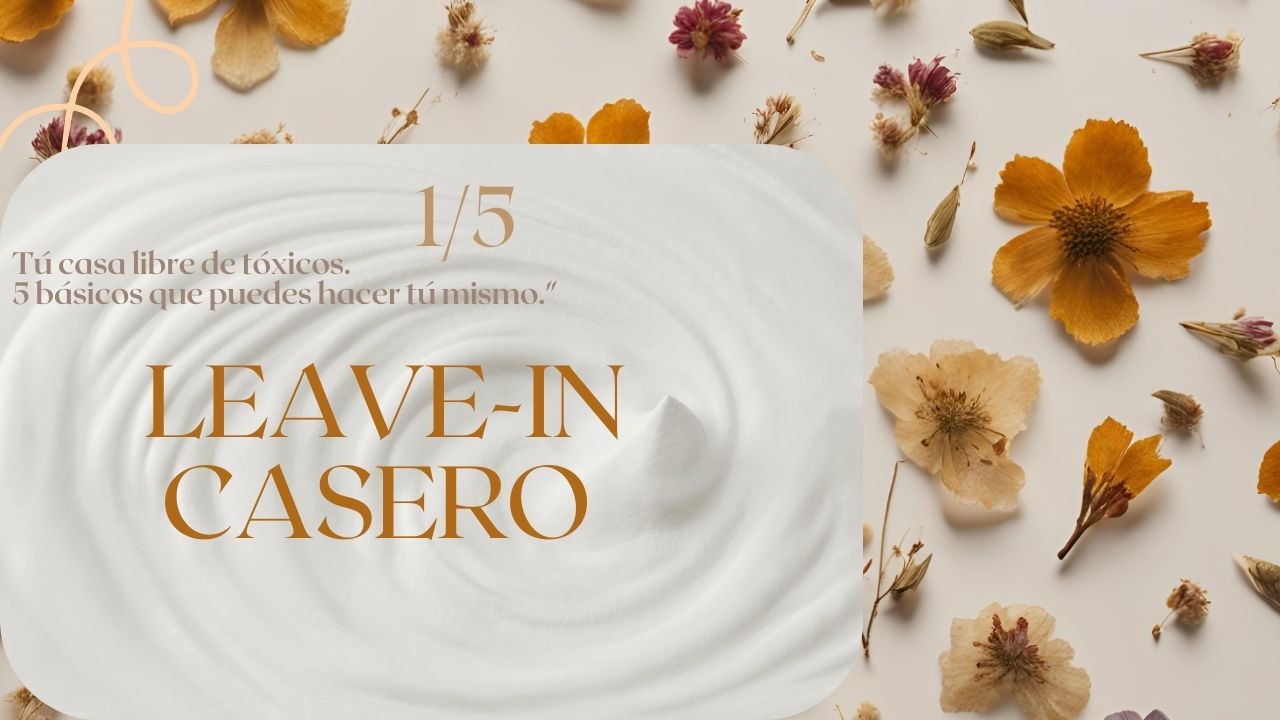 Leave-In Natural para Cuero Cabelludo Sensible | Ingredientes Limpios