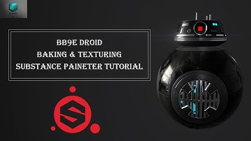 Substance Painter Tutorial - Star Wars Droid - Baking & Texturing - Final part