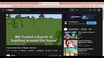 1 7 Security Build Hacks vs Pillagers   Minecraft   YouTube   Google Chrome 2022 09 24 19 15 06