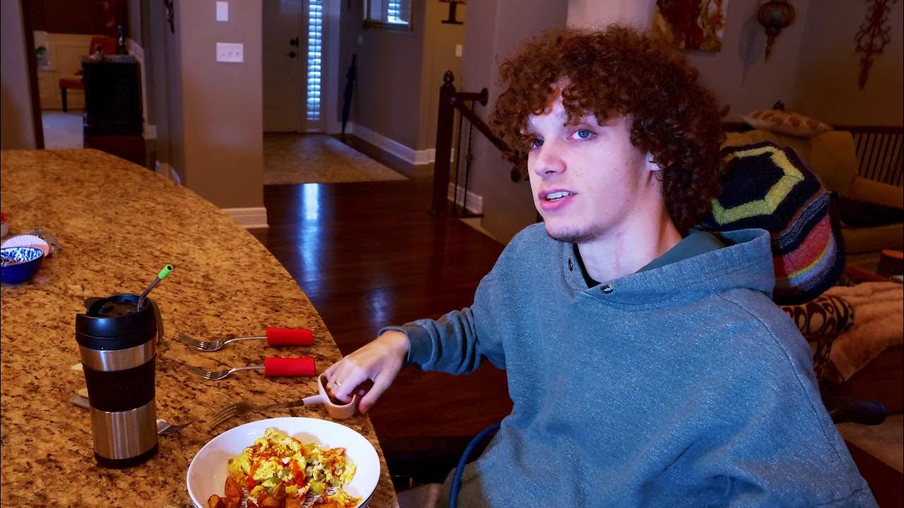 How I eat as a quadriplegic YouTube