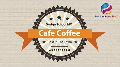 How To Create a Vintage Logo in Adobe Illustrator - Retro Style Badge for beginners