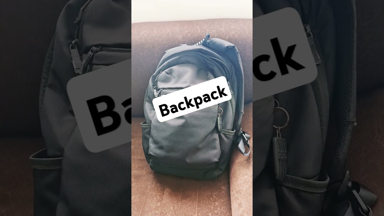 Como decir MOCHILA en INGLES shorts aprenderingles englishvocabulary
