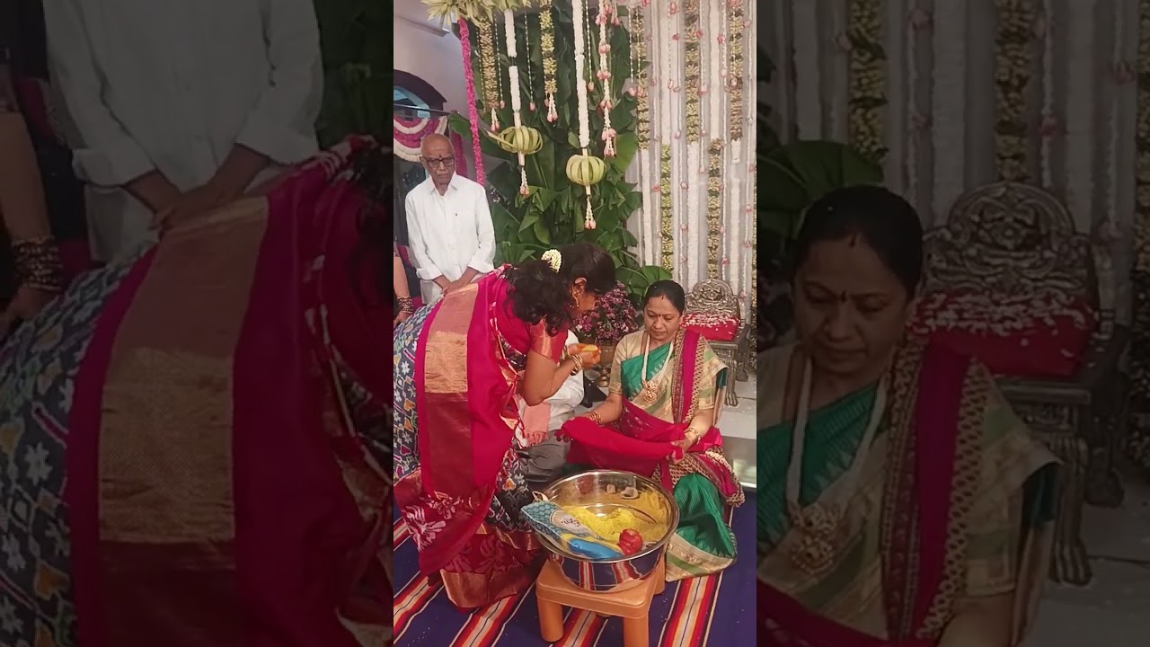 G శ్రీనివాసులరెడ్డి లక్ష్మి దంపతులకు ఒడి బియ్యం#4/26#