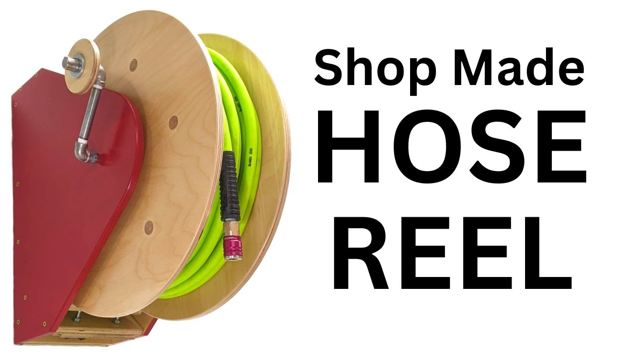 Air Hose Reel From Plywood / 360° Swivel : 15 Steps (with Pictures