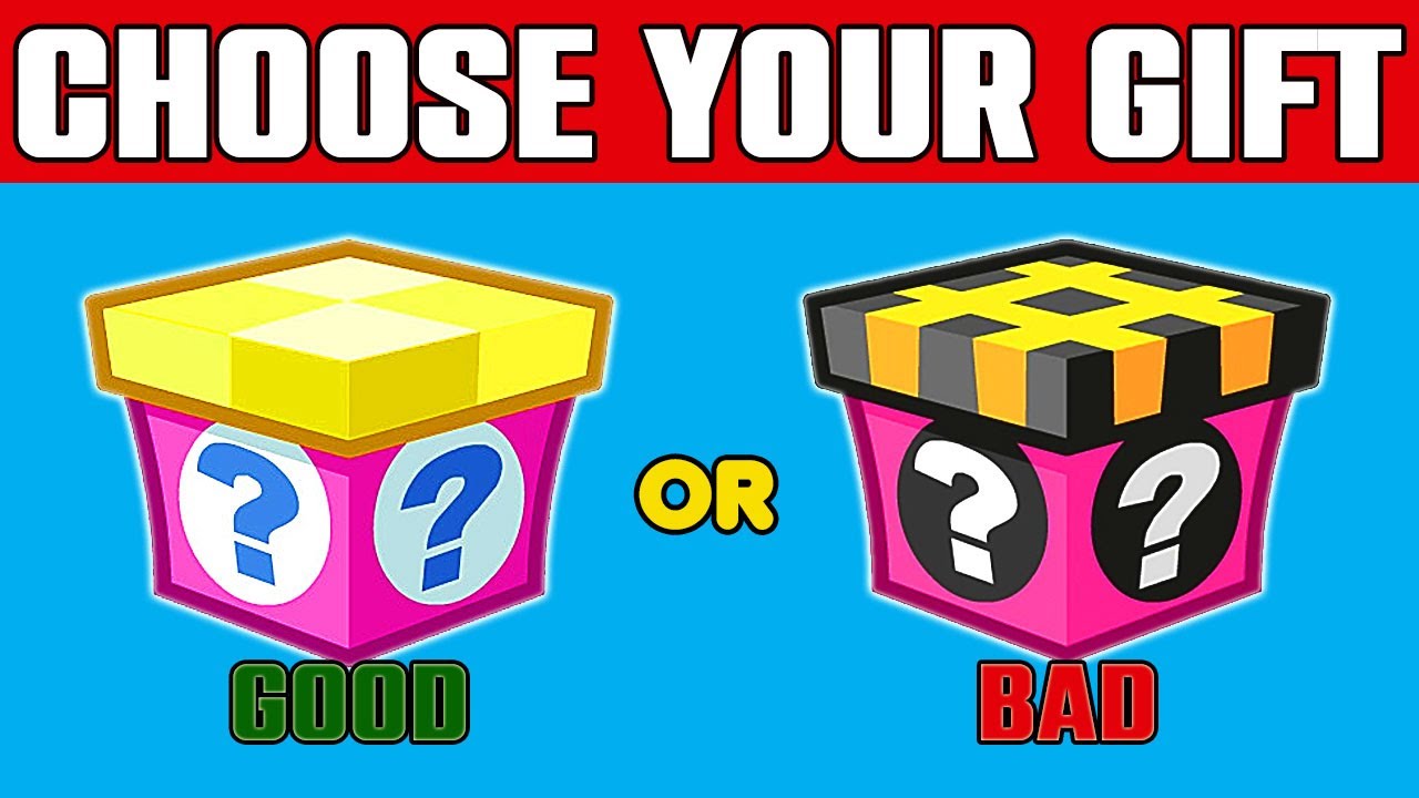 Choose Your Gift Challenge Choose a Mystery Box Quiz Gift 9 YouTube