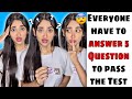 Everyone have to answer 5 question to pass the test funnyshorts ytshorts shorts