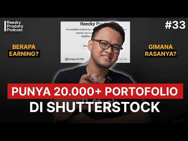 Rasanya Punya 20 ribu Portofolio di Shutterstock? Berapa Pendapatannya? class=