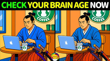 Test : HOW OLD is YOUR BRAIN？🧠(Made by a Brain Researcher👓)