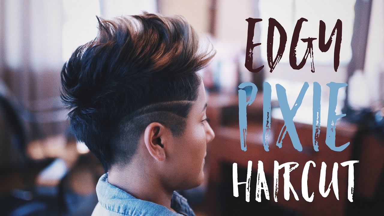 Edgy Pixie Haircut
