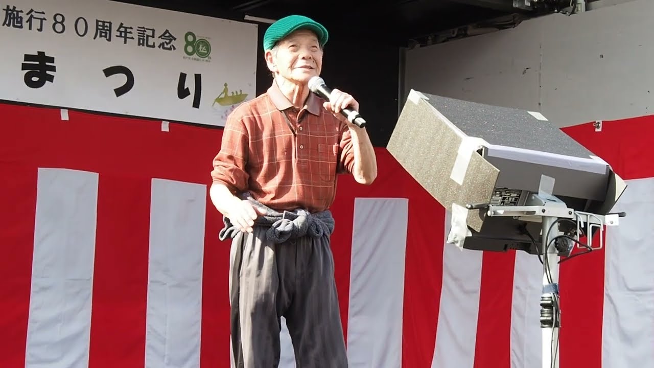 峠越え-福田こうへい 松戸六実桜まつり（カラオケ3番目のキクチさん
