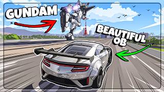 I Raced Against a GIANT Mech Gundam in Forza Horizon 6!