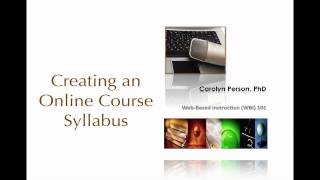 Introduction to Web-Based Instruction 101