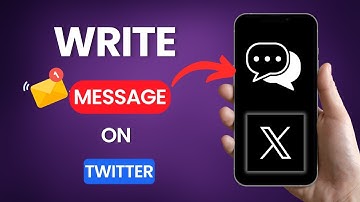 How to Write a Message on Twitter X | ONE STOP SOLUTION