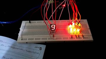My First Project In Arduino MEGA 2560, LED, 7 Segment