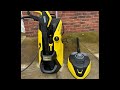 Karcher K7 Premium Pressure Washer Cleaning A Patio