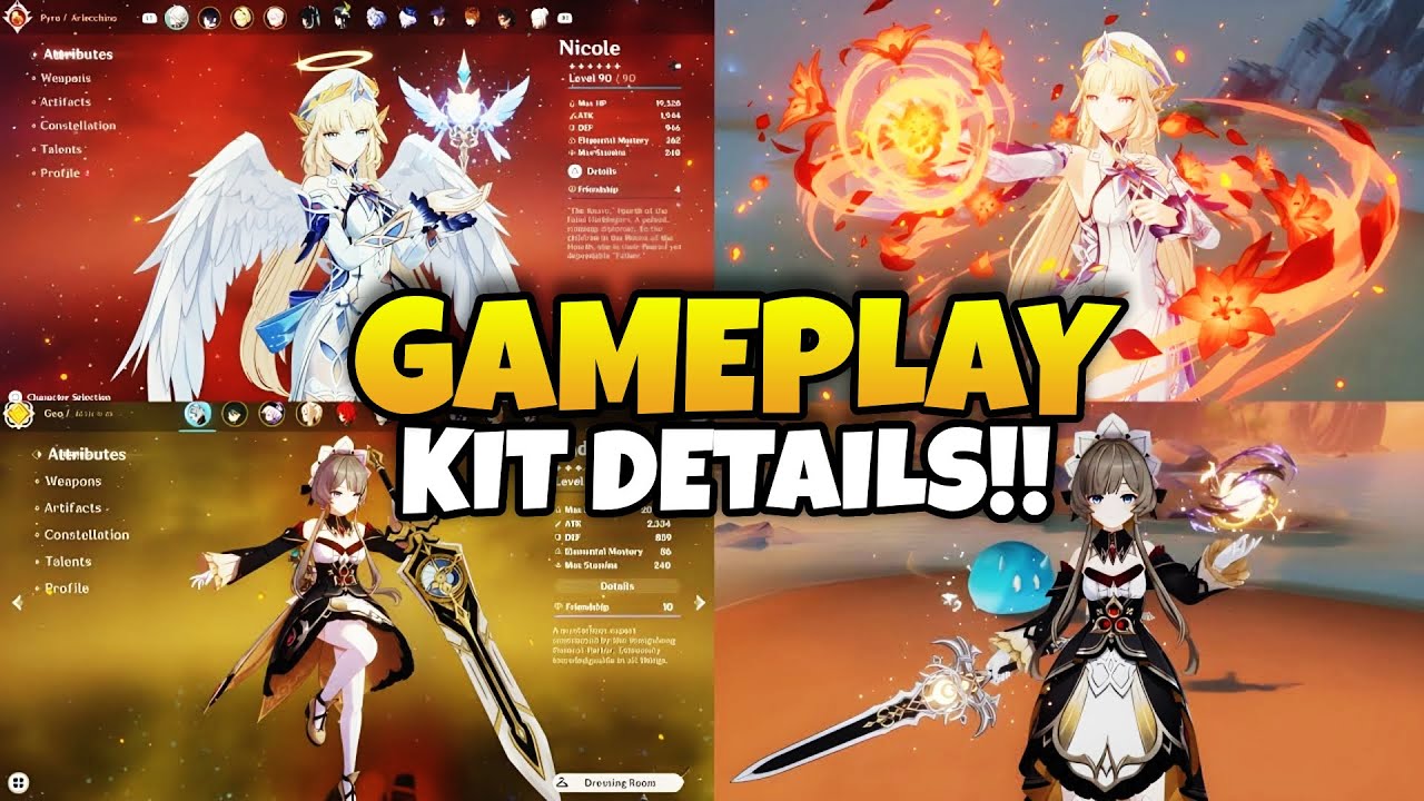 САНДРОН ЛУННАЯ СИЛА! ОБНОВЛЕНИЯ ГЕЙМПЛЕЙНОГО НАБОРА LINNEA & NICOLE GENSHIN IMPACT