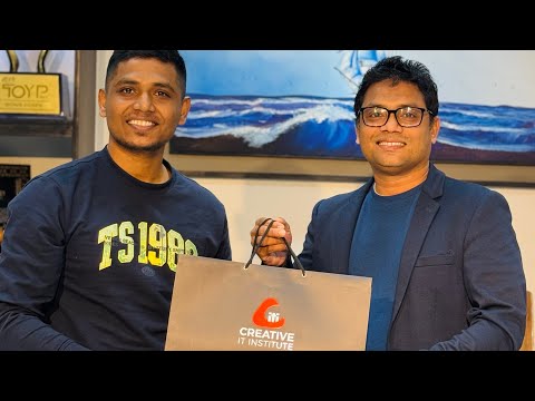 Unboxing the gift from Creative IT Institute for their 16th Anniversary. #creativeitinstitute