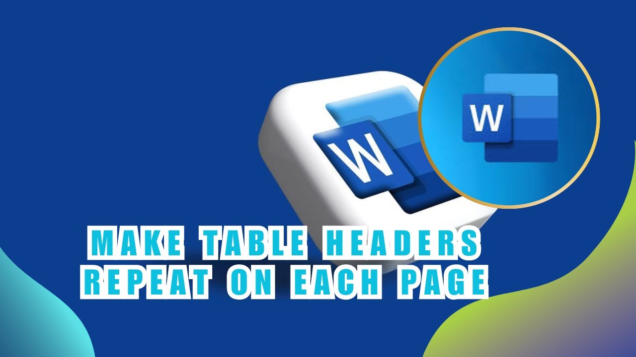 Stop Scrolling! 📄 How to Make Table Headers Repeat on Each Page in Word