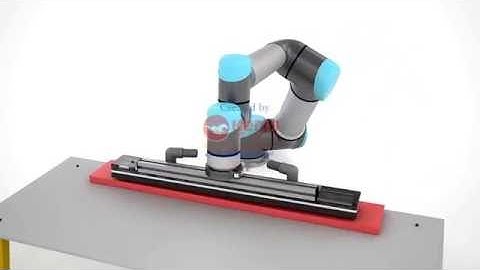 Industrial Robots 3D Animation (Industrial collaborative robot arms Automation)