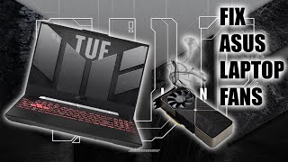 HOW TO FIX ASUS LAPTOP FANS NOT WORKING 2024