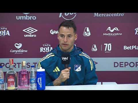 Rueda de prensa de Millonarios tras su partido con Tolima