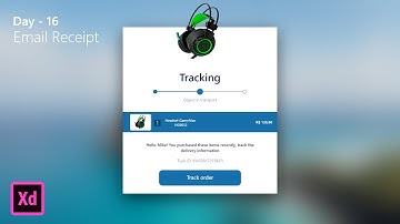 Daily UI Design Challenge | Email Receipt | Day - 16